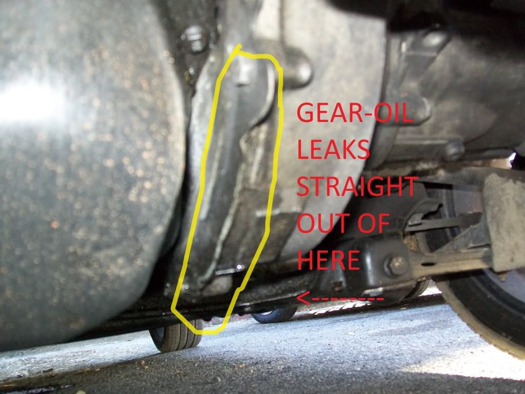 Gearoil Leak Photo by opieloke Photobucket